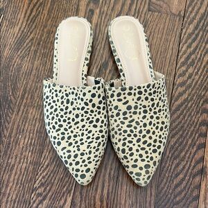 Leopard Print Women's Mules